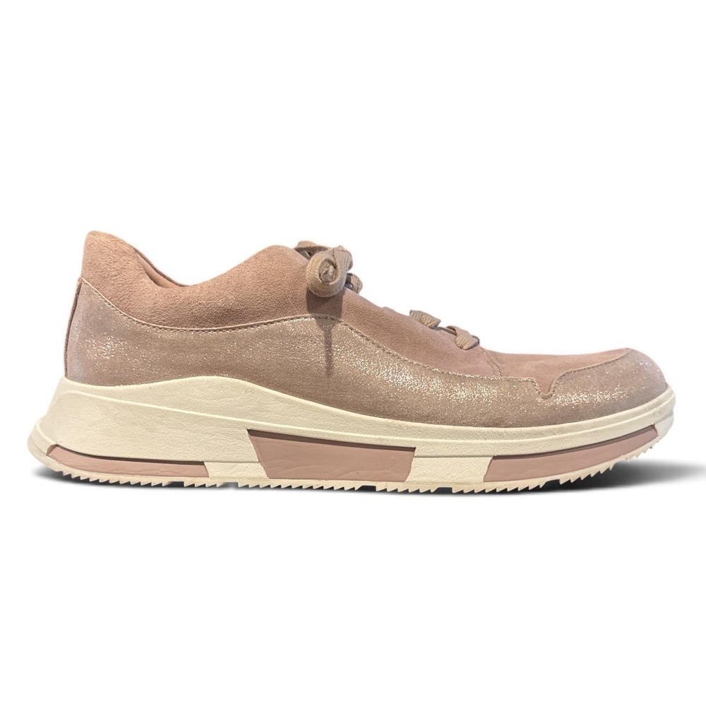 FitFlop Suede Metallic Sneakers